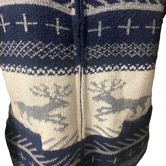 Puffer Wool Print Jacket - Size XL approx - no label tag - VGC - - Picture 3 of 4